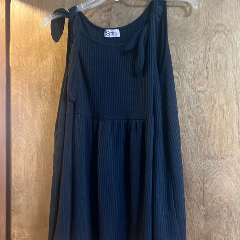Black waffle top